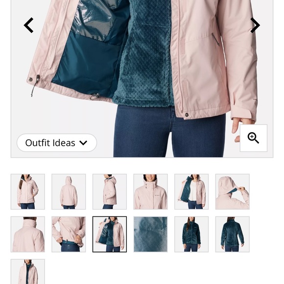 Women's Bugaboo™ II Fleece Interchange Jacket -New✨ - Picture 8 of 9